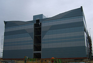Применение комбинированной облицовки в качестве фасада здания